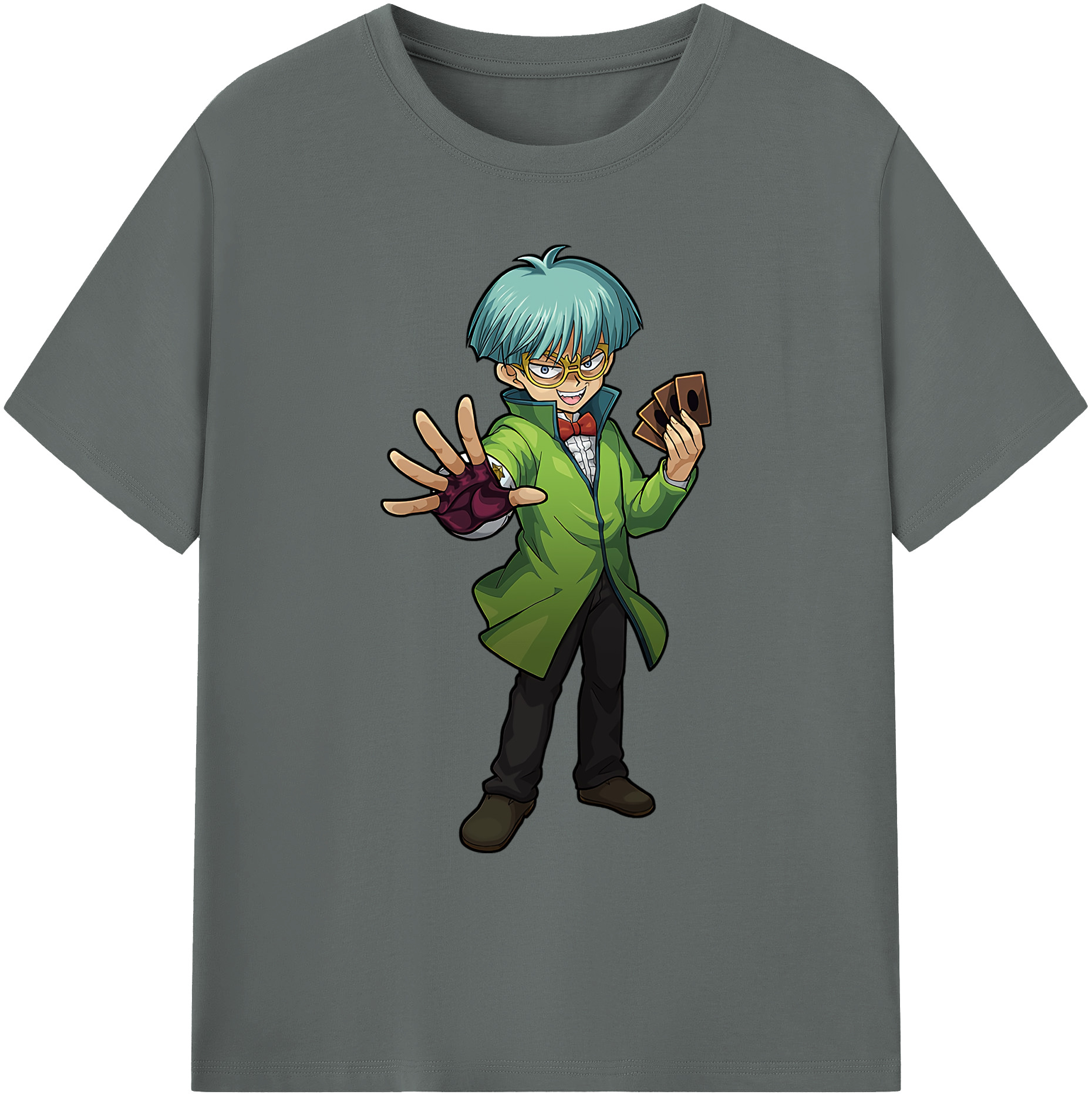 （画像用） 遊☆戯☆王 Yu-Gi-Oh! 綿100％ メンズ半袖Tシャツ｜肌触りやわらか＆通気性